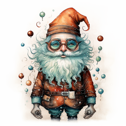 DIGITAL DOWNLOAD FILE- Truly Weird Santas