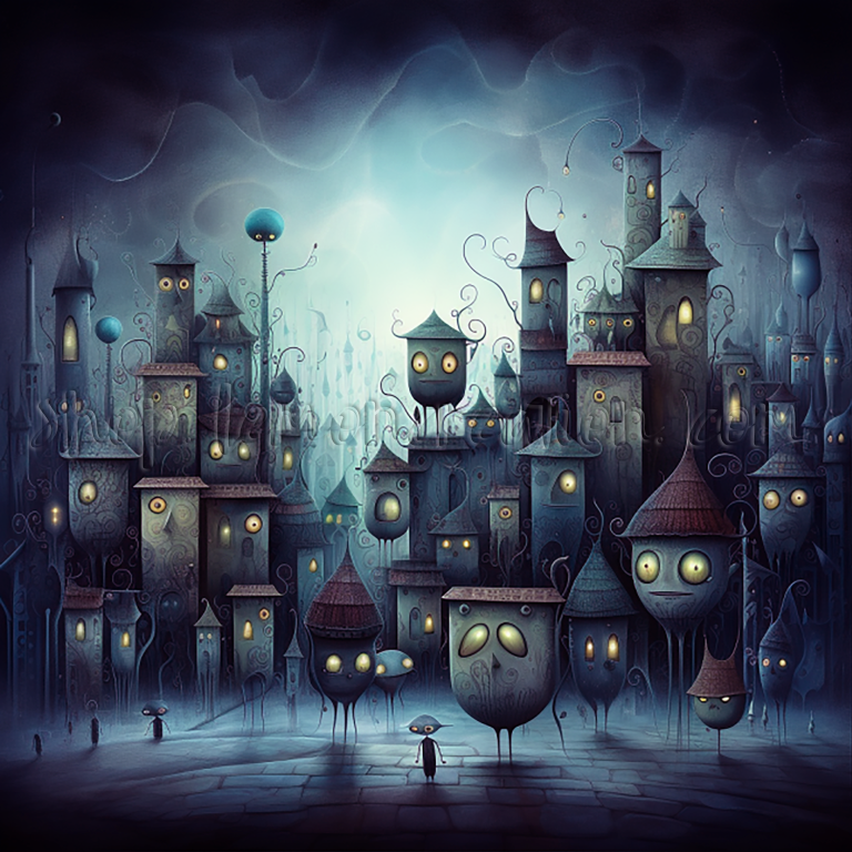 DIGITAL DOWNLOAD FILE-  Dystopian Scenery
