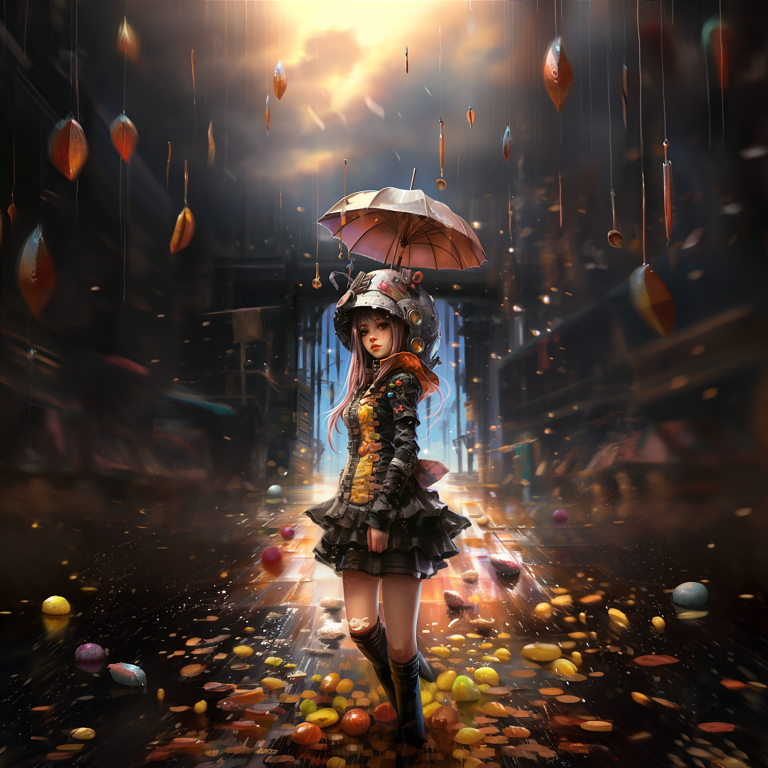 DIGITAL DOWNLOAD FILE- Steampunk Manga Girls