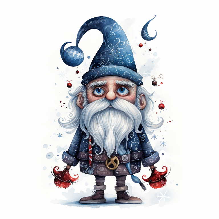 DIGITAL DOWNLOAD FILE- Truly Weird Santas