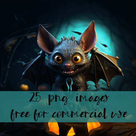 DIGITAL DOWNLOAD FILE- Halloween Bats