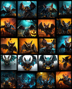 DIGITAL DOWNLOAD FILE- Halloween Bats