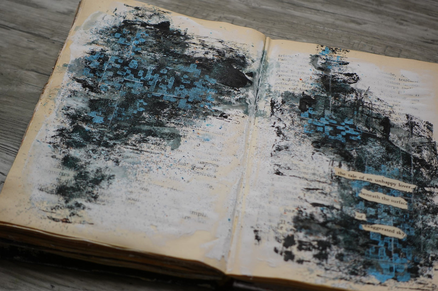 Mixed Media Stencil- GRID