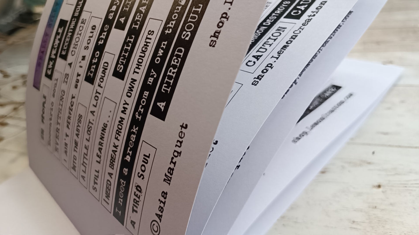 DIGITAL DOWNLOAD FILE- Super Messy Words