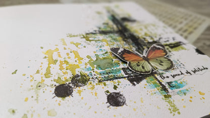 Set of photopolymer stamps- THEO'S BIRDS