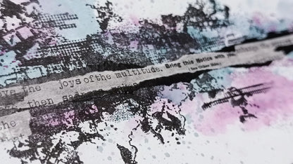 Set of photopolymer stamps- ABSTRACT-ISH