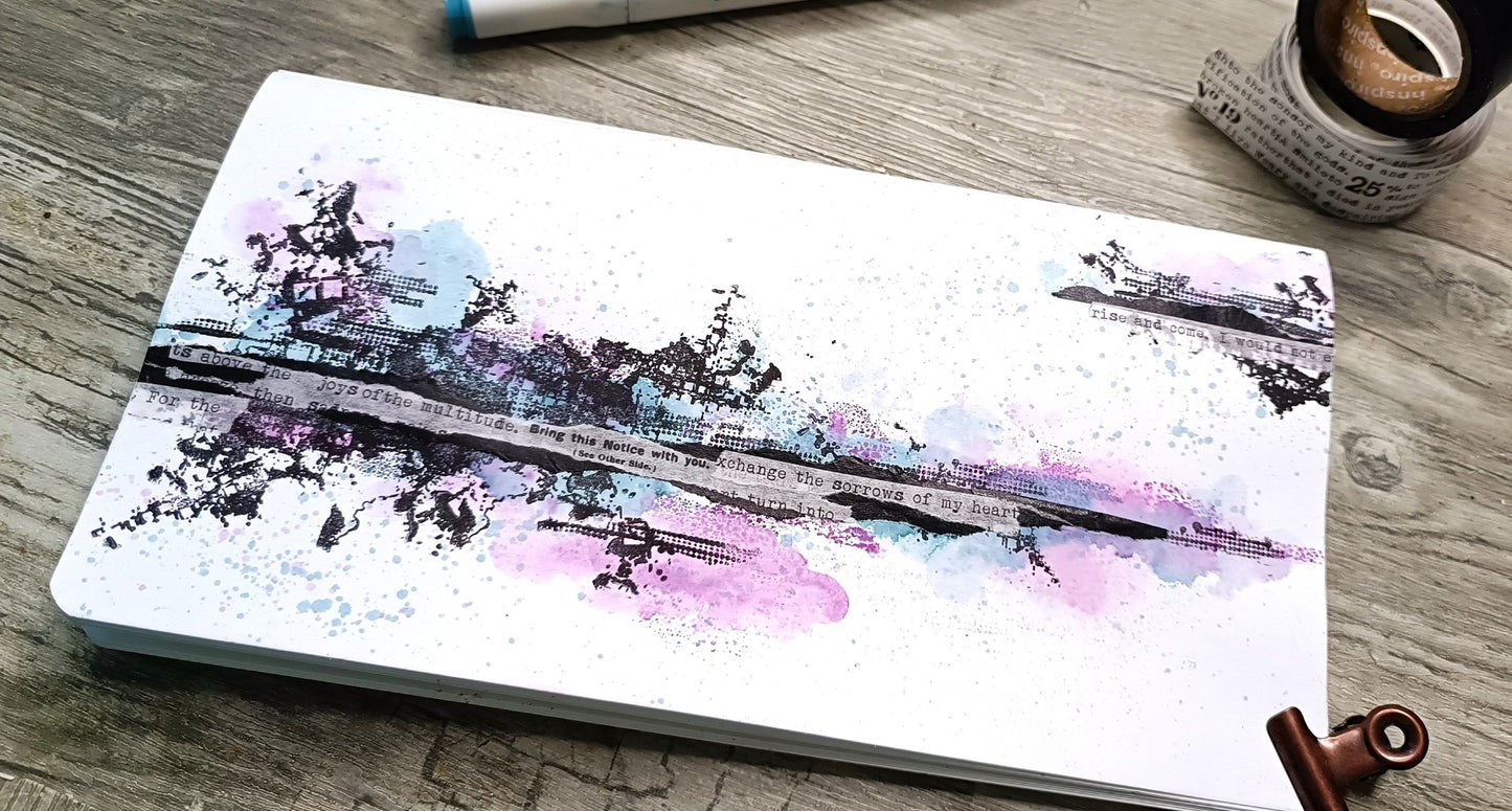 Set of photopolymer stamps- ABSTRACT-ISH