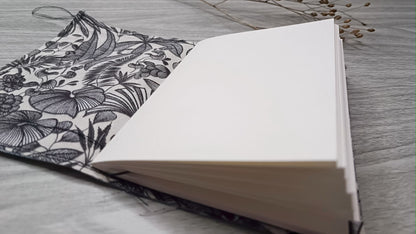 Butterfly art journal with watercolor paper