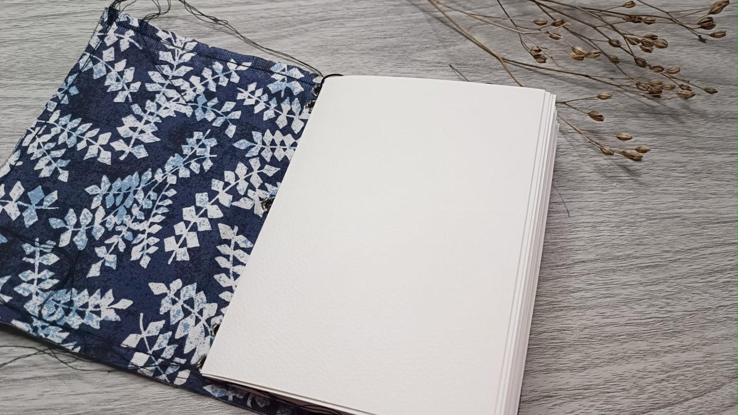 Butterfly art journal with watercolor paper