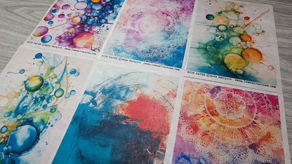 Rice Papers-  INDIGO collection