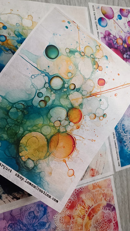 Rice Papers-  INDIGO collection