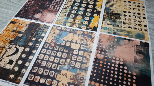 Rice Papers- GRAPHITE collection