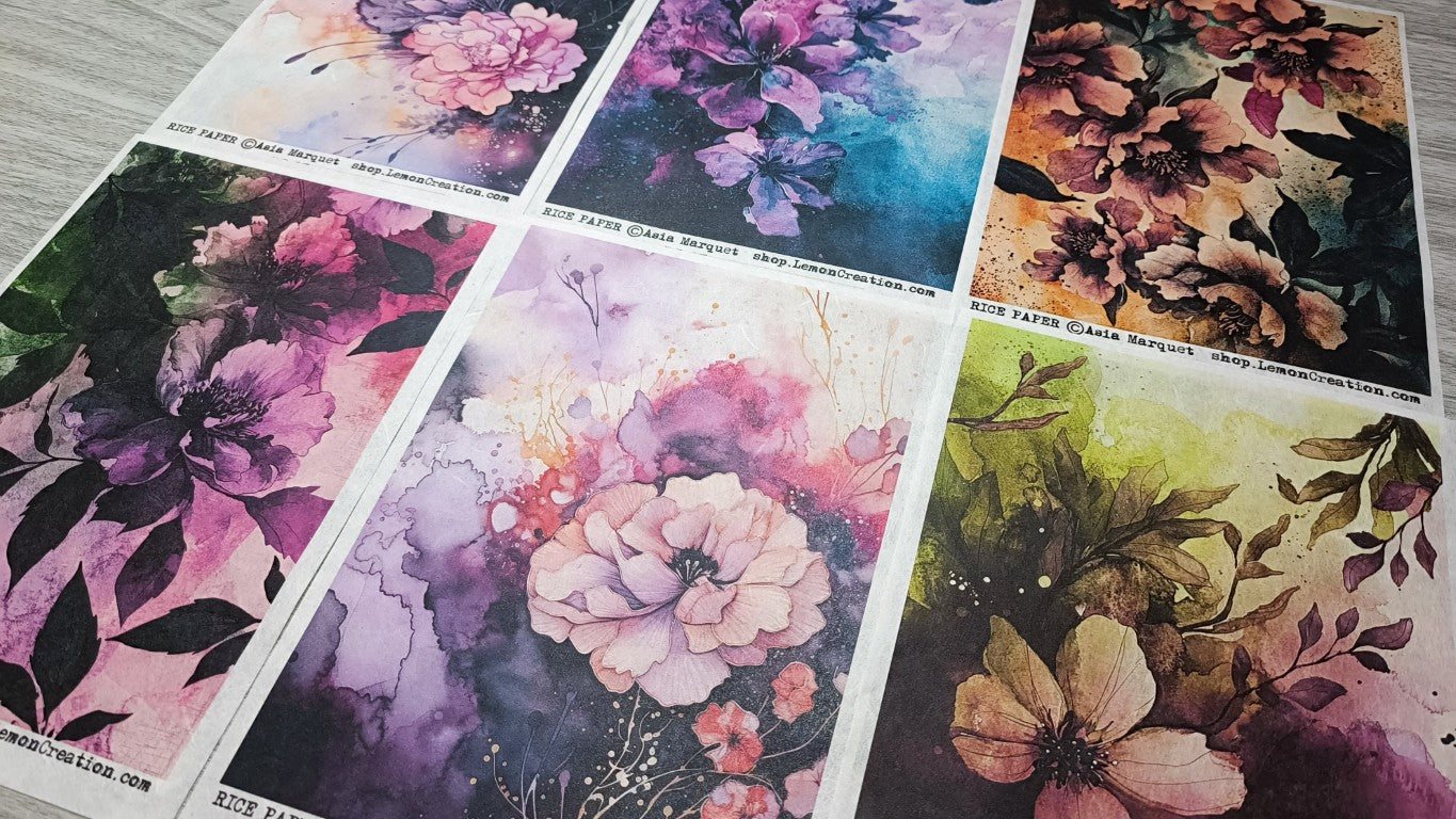 Rice Papers-  PINK collection