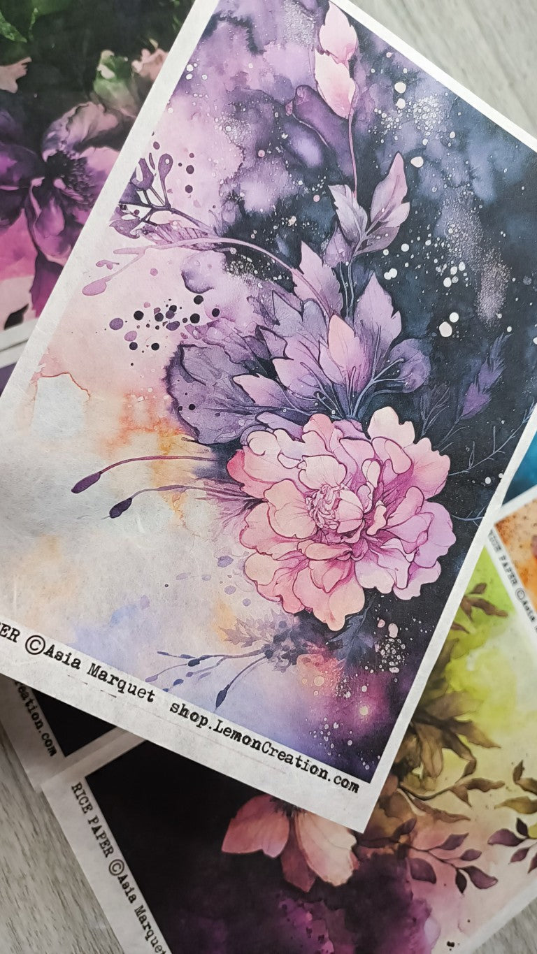 Rice Papers-  PINK collection