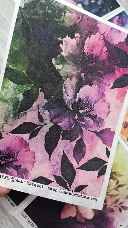 Rice Papers-  PINK collection