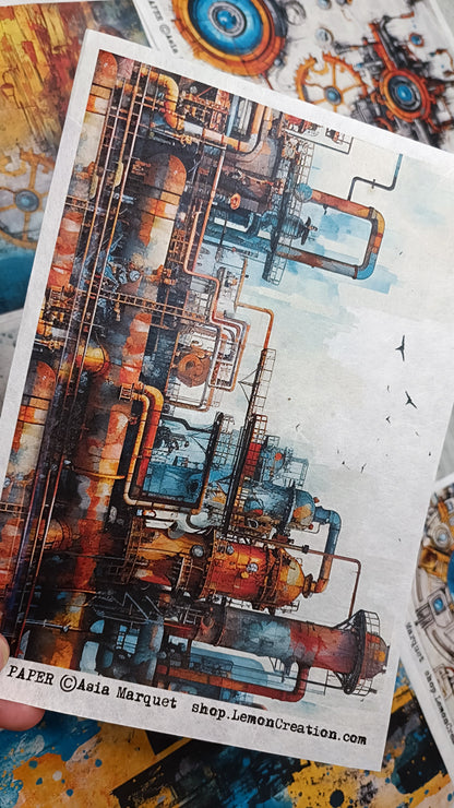 Rice Papers- SAPPHIRE collection