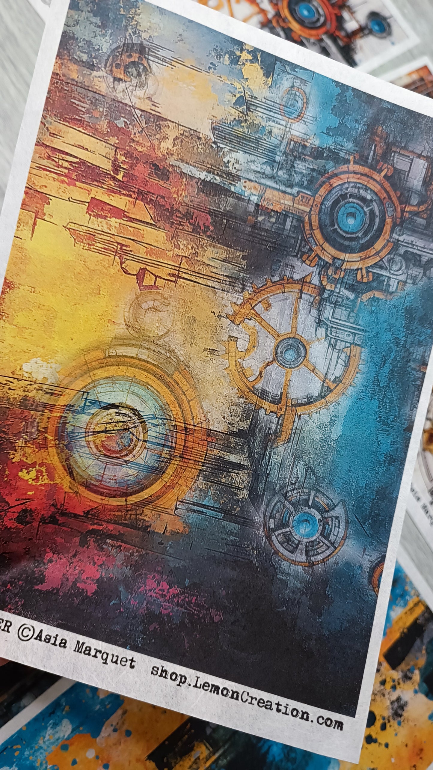 Rice Papers- SAPPHIRE collection