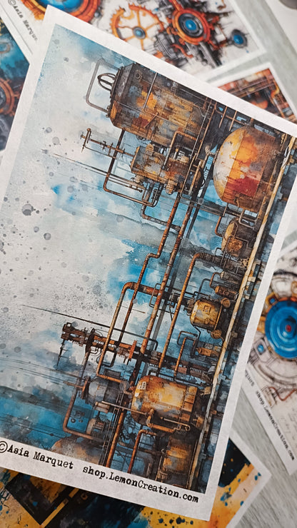 Rice Papers- SAPPHIRE collection