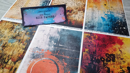 Rice Papers- ORANGE collection