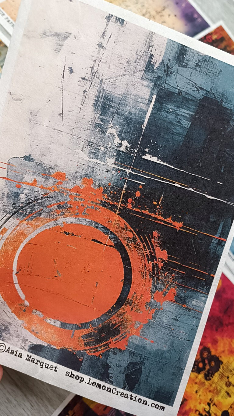 Rice Papers- ORANGE collection