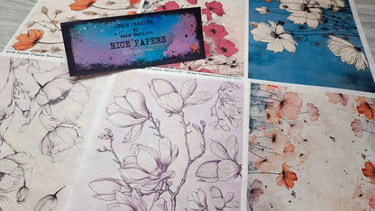 Rice Papers- RED collection