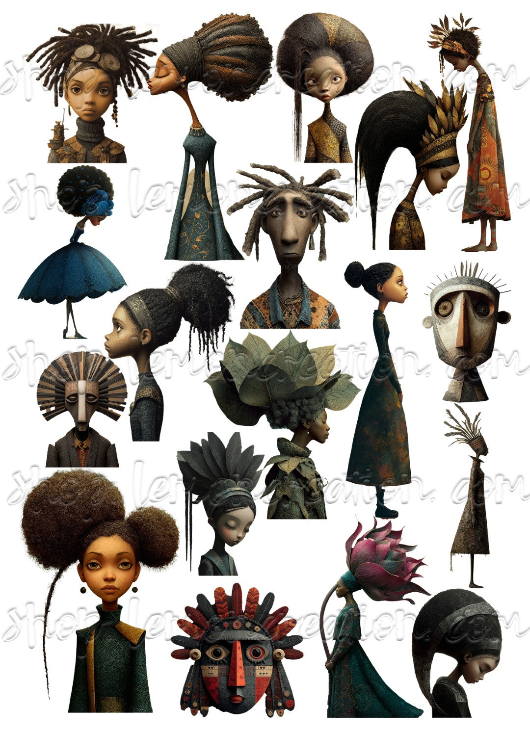 DIGITAL DOWNLOAD FILE- Echoes of Origin