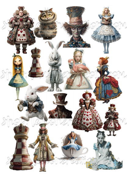 DIGITAL DOWNLOAD FILE- Where is Alice?