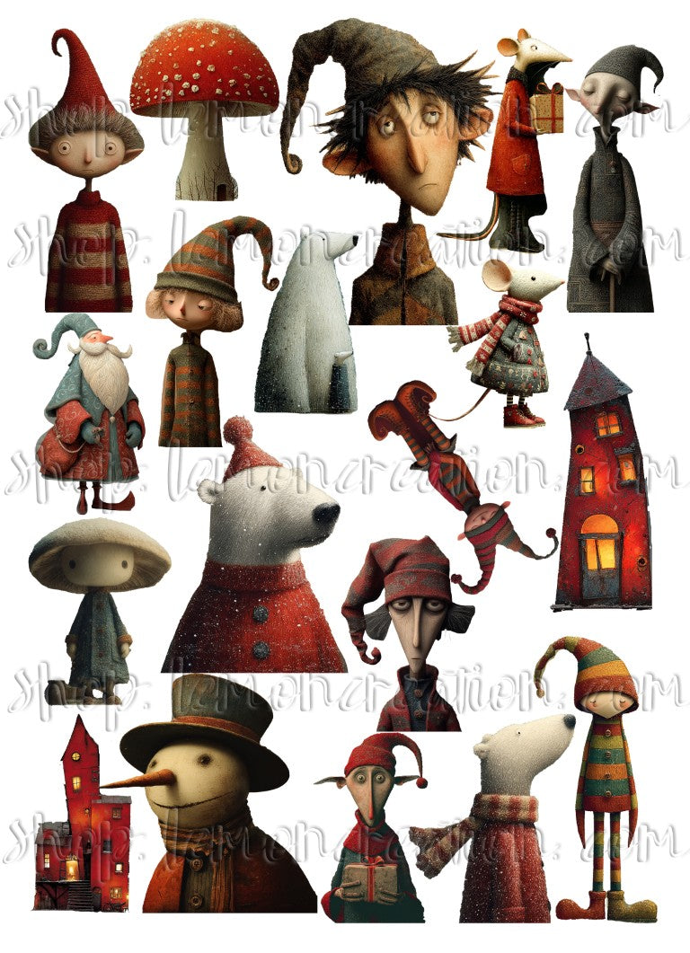 DIGITAL DOWNLOAD FILE- Spellbund Christmas part 1