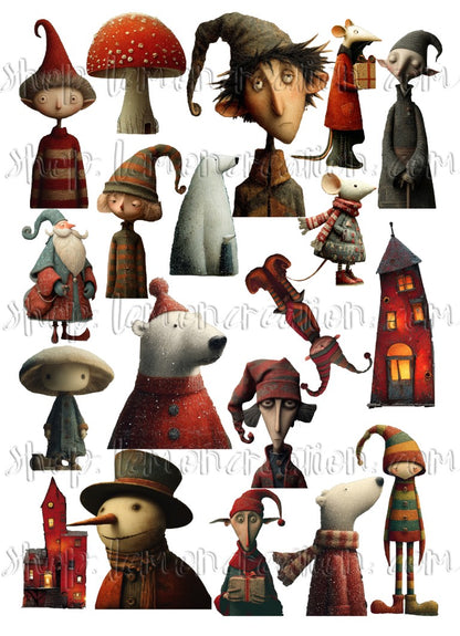 DIGITAL DOWNLOAD FILE- Spellbund Christmas part 1