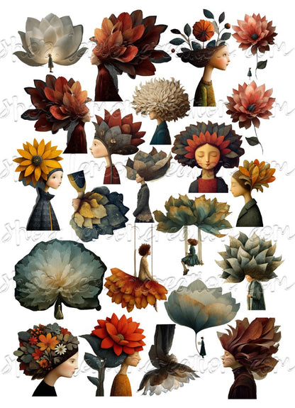 DIGITAL DOWNLOAD FILE- Petal Sorcery