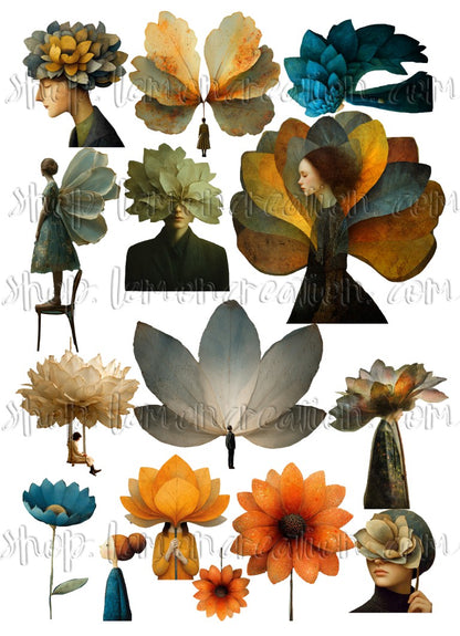 DIGITAL DOWNLOAD FILE- Petal Sorcery