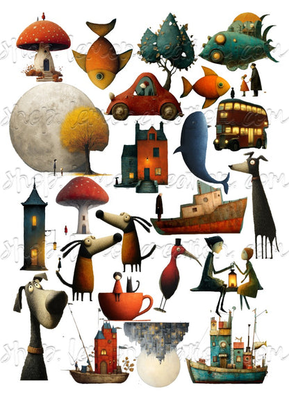 DIGITAL DOWNLOAD FILE- Faerie Realms