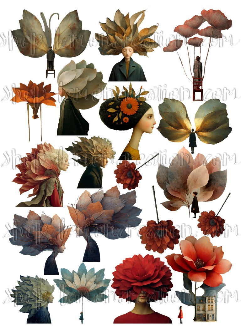 DIGITAL DOWNLOAD FILE- Petal Sorcery