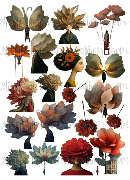 DIGITAL DOWNLOAD FILE- Petal Sorcery