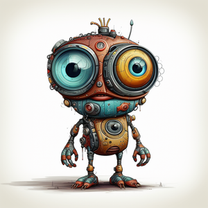 DIGITAL DOWNLOAD FILE- Whimsical Steampunk Creatures