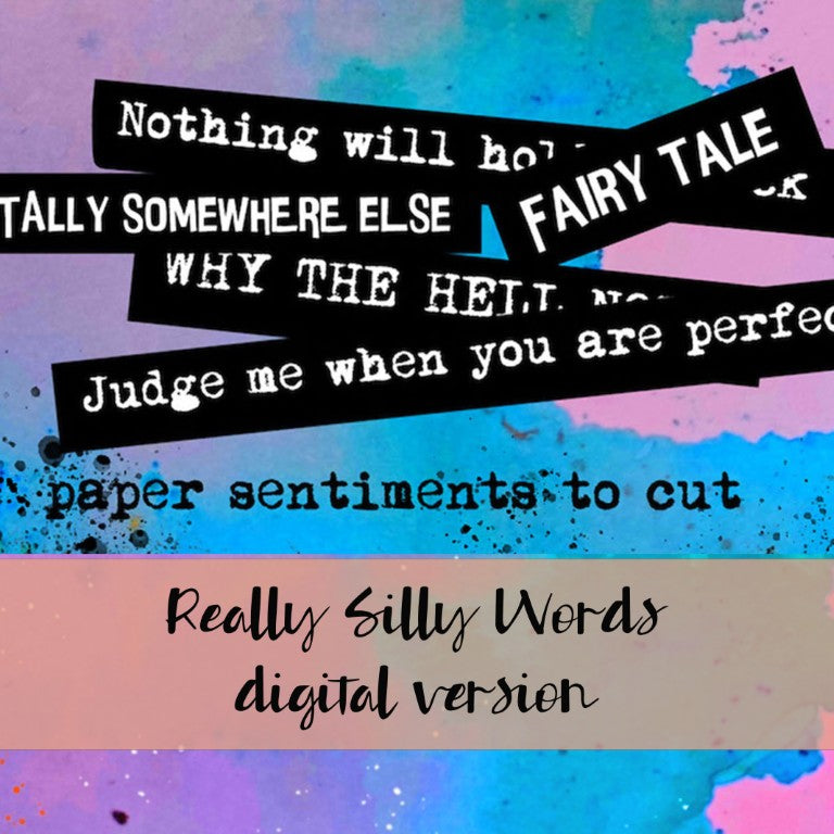 DIGITAL DOWNLOAD FILE- Really Silly Words