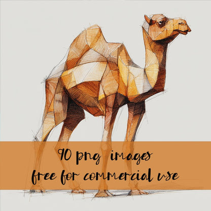 DIGITAL DOWNLOAD FILE- Geometric Animals