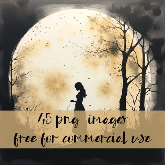 DIGITAL DOWNLOAD FILE-  In The Moonlight