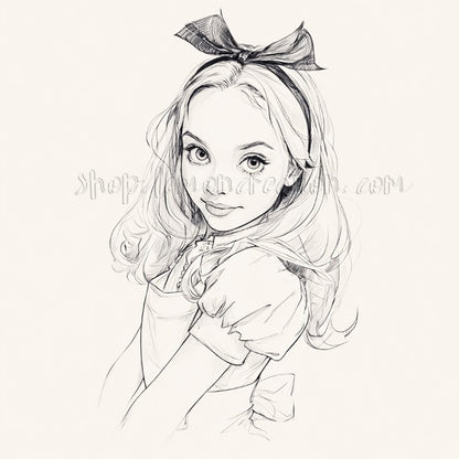 DIGITAL DOWNLOAD FILE- Where is Alice?