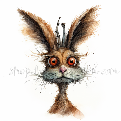 DIGITAL DOWNLOAD FILE- Animals  With a Twist