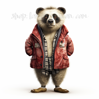 DIGITAL DOWNLOAD FILE- Animals  With a Twist