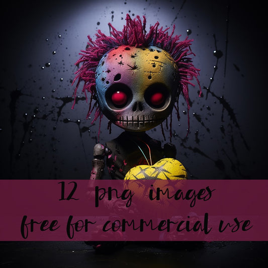 DIGITAL DOWNLOAD FILE - Voodoo Dolls