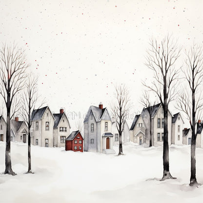 DIGITAL DOWNLOAD FILE- Winter Magical Scenery