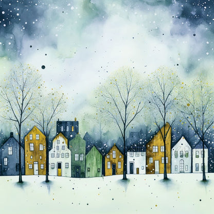 DIGITAL DOWNLOAD FILE- Winter Magical Scenery