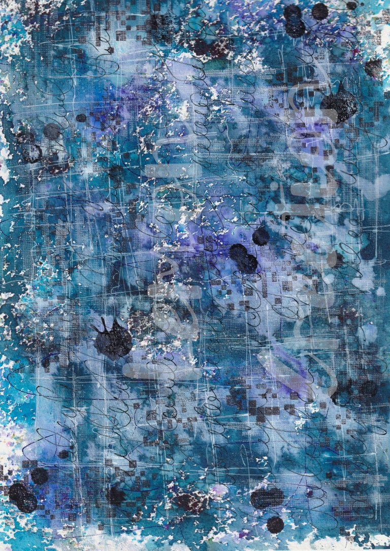 DIGITAL DOWNLOAD FILE- Original Handmade Background  Bundle #1
