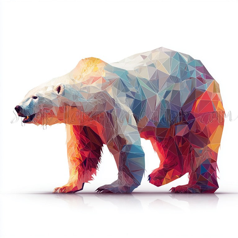 DIGITAL DOWNLOAD FILE- Geometric Animals