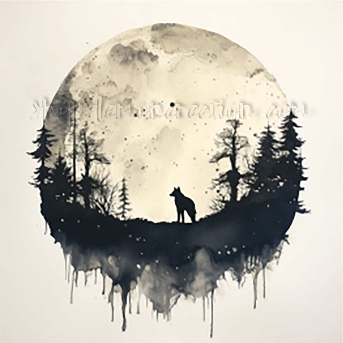 DIGITAL DOWNLOAD FILE-  In The Moonlight