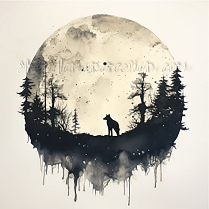 DIGITAL DOWNLOAD FILE-  In The Moonlight