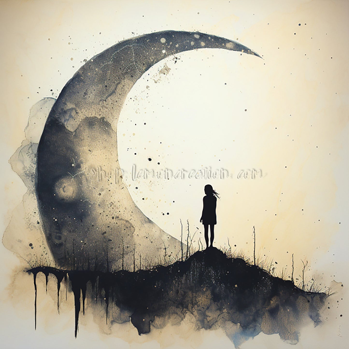 DIGITAL DOWNLOAD FILE-  In The Moonlight