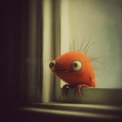 DIGITAL DOWNLOAD FILE-  Monster's Peek-A-Boo